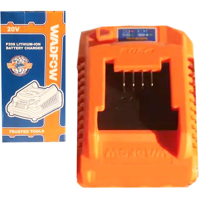Wadfow WFCP518 Li-Ion Battery Charger 20V | Wadfow by KHM Megatools Corp. Wadfow WFCP518 Li-Ion Battery Charger 20V | Wadfow by KHM Megatools Corp.